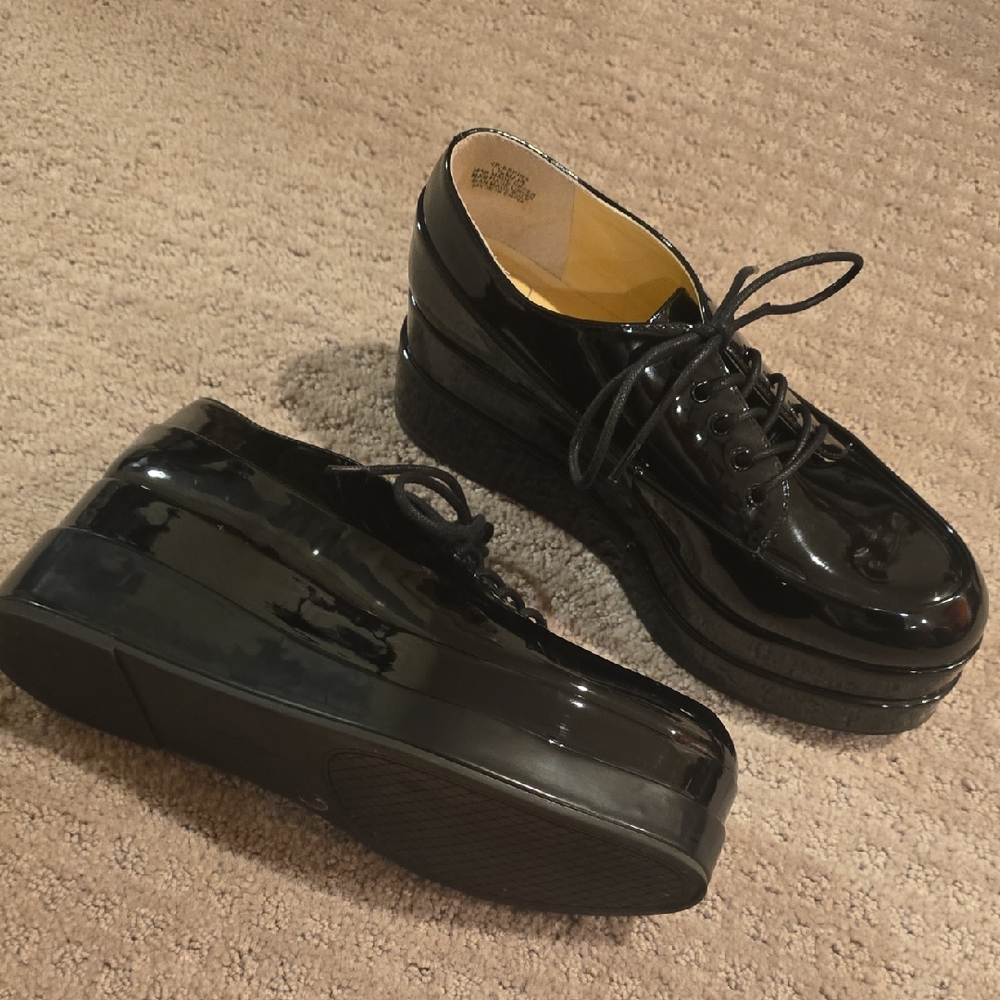 Jessica Simpson Black Platform Shoes